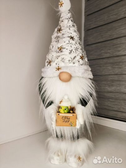 Новогодний декор скандинавский гном