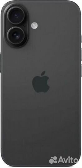 Смартфон Apple iPhone 16 256GB Black A3286 nano S