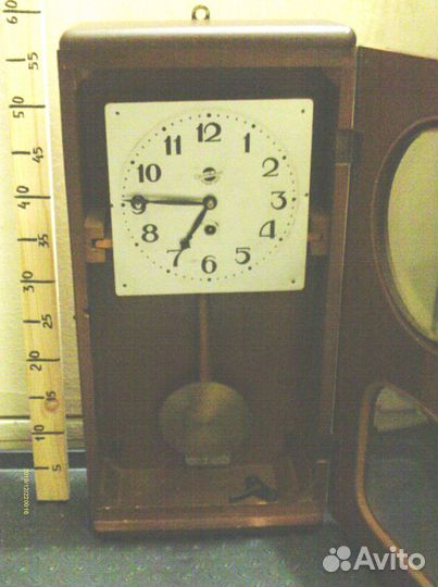 Настенные часы - ходики 600х300 с маятником