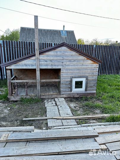 Будка для собаки утепленная