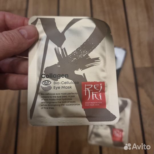 Маска для лица Reiki. Маска-медитация с qr кодом