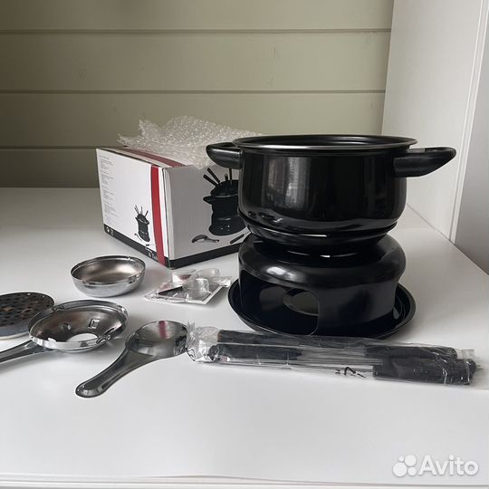 Набор для фондю, 11 предметов, с коробкой