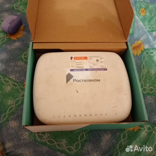 Оптический интернет терминал ростелеком