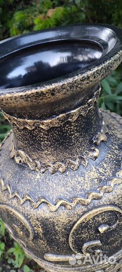 Ваза напольная керамическая. Новая