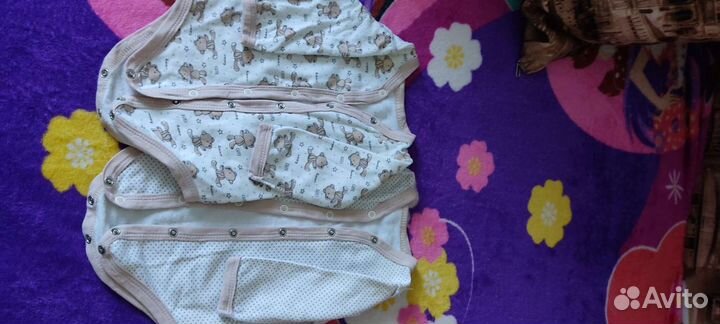 Слипы, боди, комбинезоны