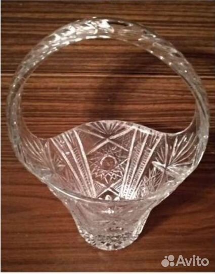 Хрусталь - ваза 