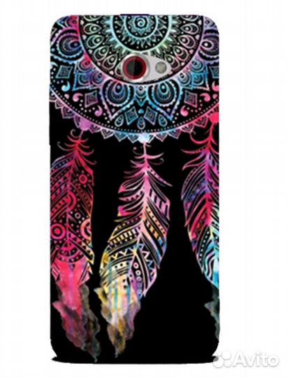 Бампер на HTC Butterfly S (2шт.) и плёнка