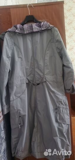 Плащ демисезонный женский 50 52