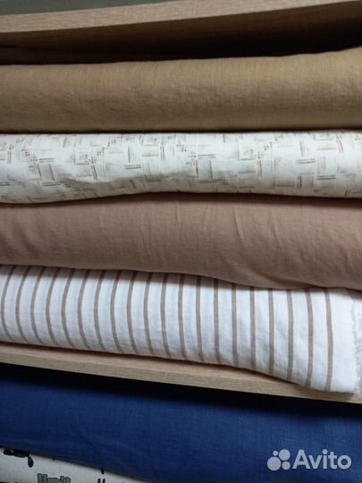 Ткань лён с вискозой лён