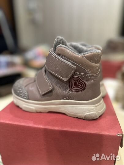 Ботинки демисезонные для девочки байка 24 Лель