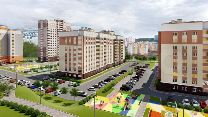 1-к. квартира, 40,2 м², 3/9 эт.