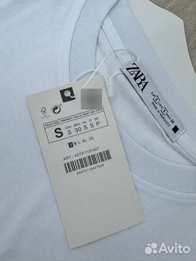 Футболка Zara 100 новая