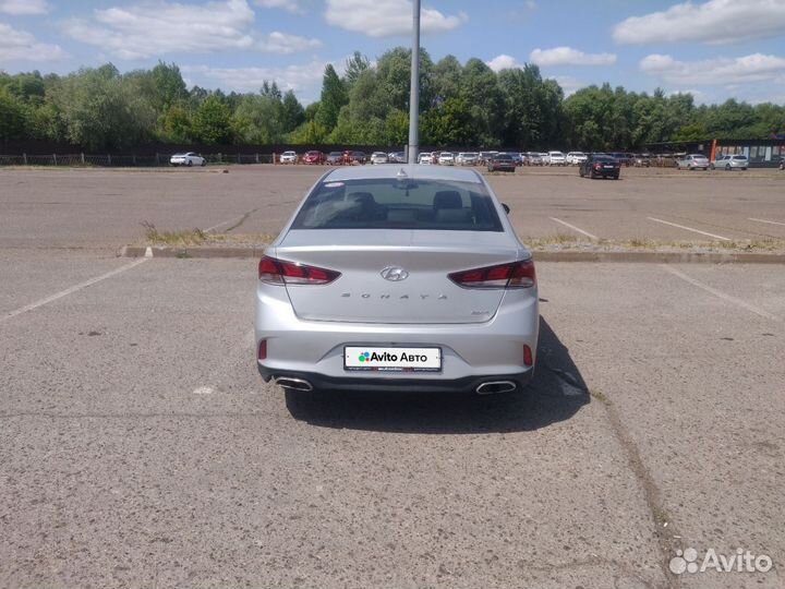 Hyundai Sonata 2.4 AT, 2018, 65 000 км