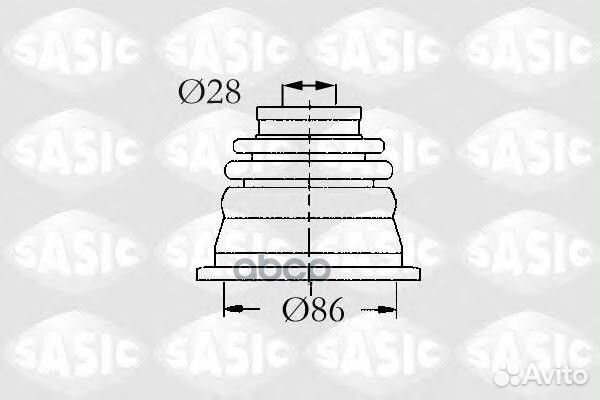 Пыльник ШРУСа renault laguna/megane 1.6-2.0 97-01