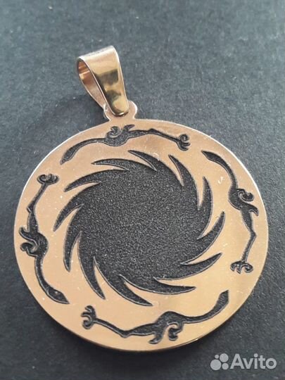 Золотой амулет Солнца(585)