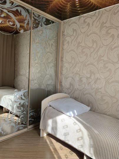 3-к. квартира, 67 м², 2 кровати