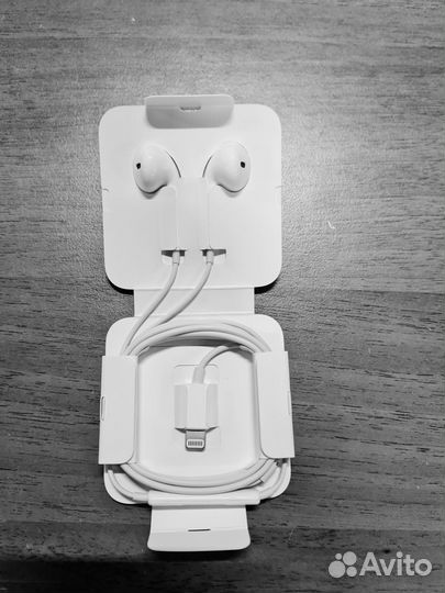 Наушники apple earpods lightning