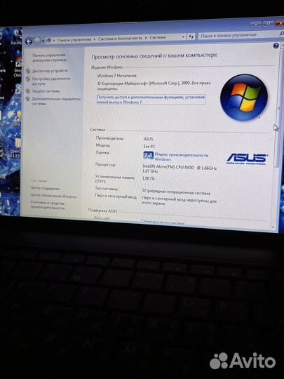 Нетбук asus eee pc 1001 px