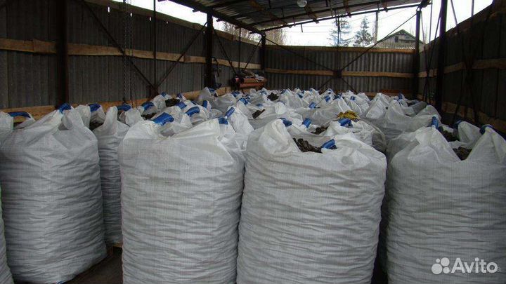 Уголь в бигбегах сорт орех качество на высшем ур