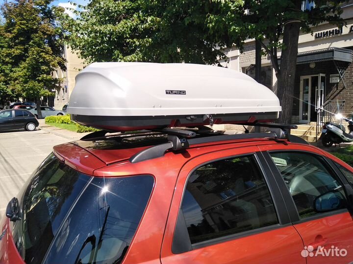 Бокс Turino1 серый мат. на 2 стороны Suzuki SX4