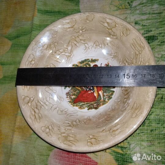 Тарелки фарфор 1876г,чехия, СССР