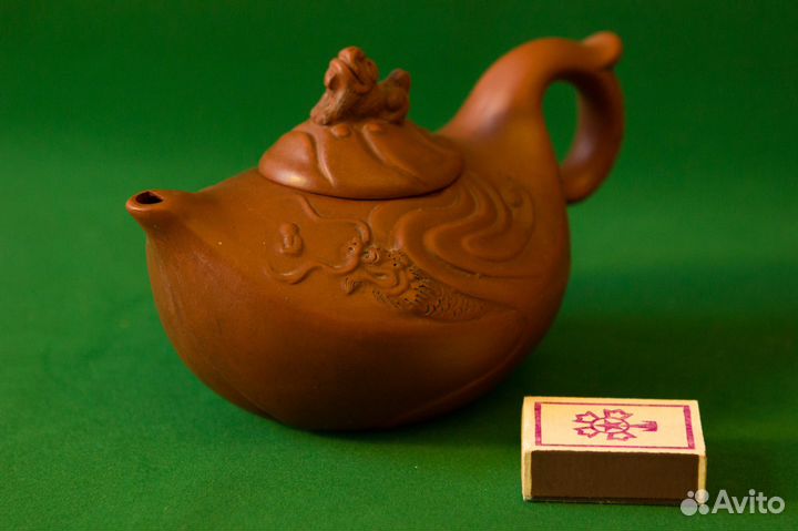 Глиняный чайник, б/у