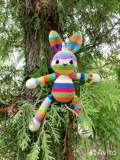 Заяц мягкая игрушка ручная работа
