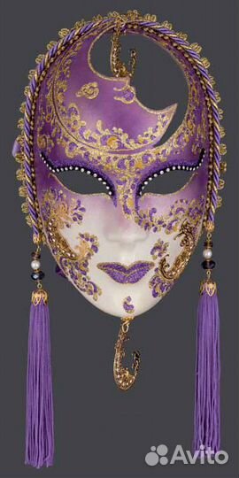 201806 Маска La gioia 606E Vedova metallo luna eco