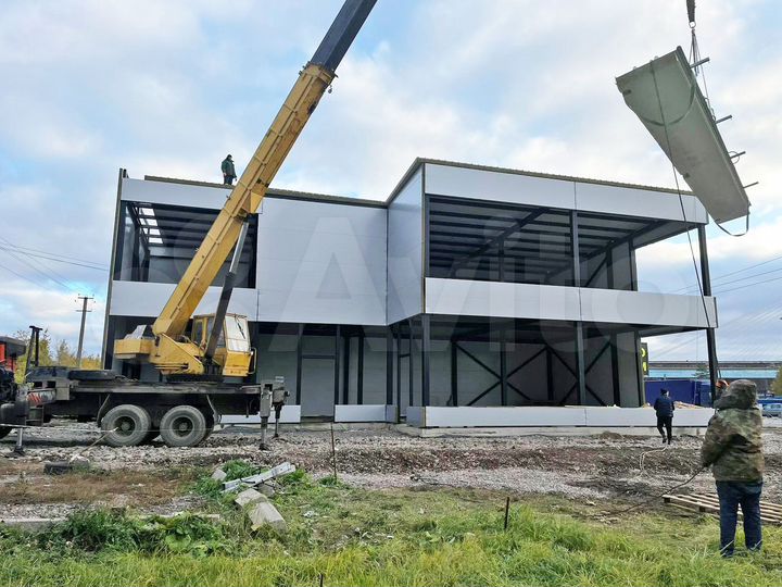 Склад/магазин/баня 420 м2