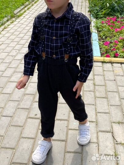 Комплект брюки и рубашка Zara (костюм)