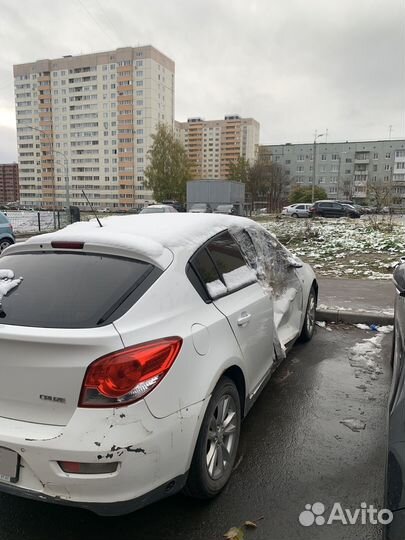 Chevrolet Cruze 1.8 AT, 2013, битый, 333 257 км