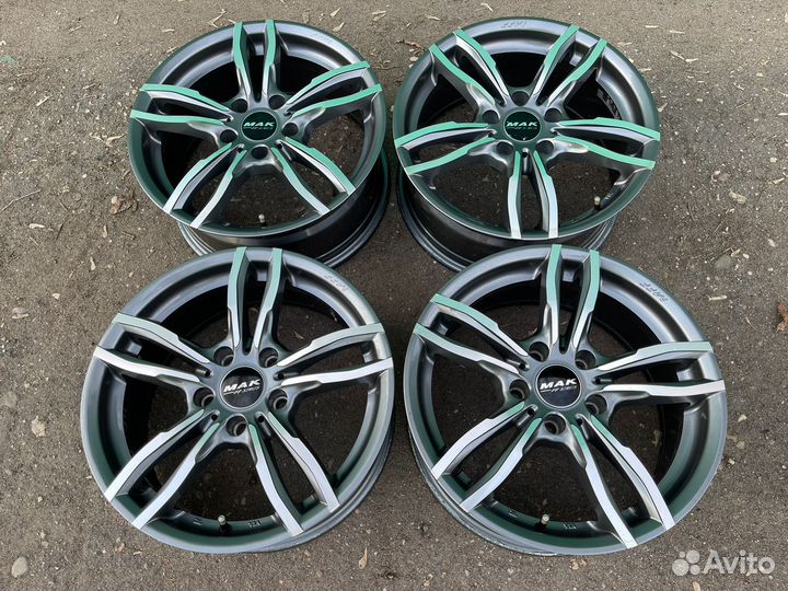 9,1кг кованые диски MAK FF R17 5-120