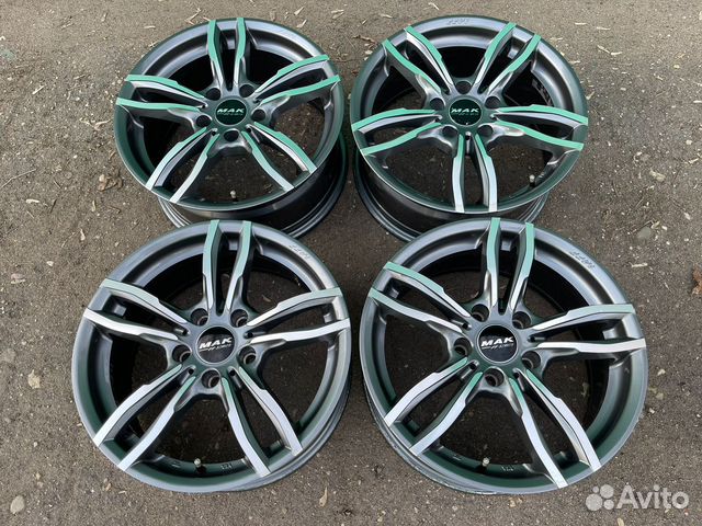 9,1кг кованые диски MAK FF R17 5-120