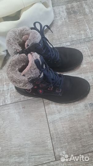 Ботинки для девочки 35 размер