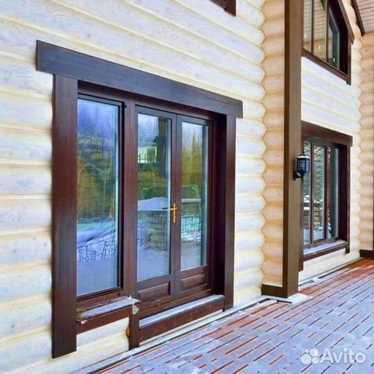 Пластиковые окна. Остекление частных домов