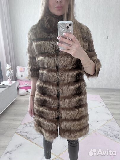 Шуба енот 44