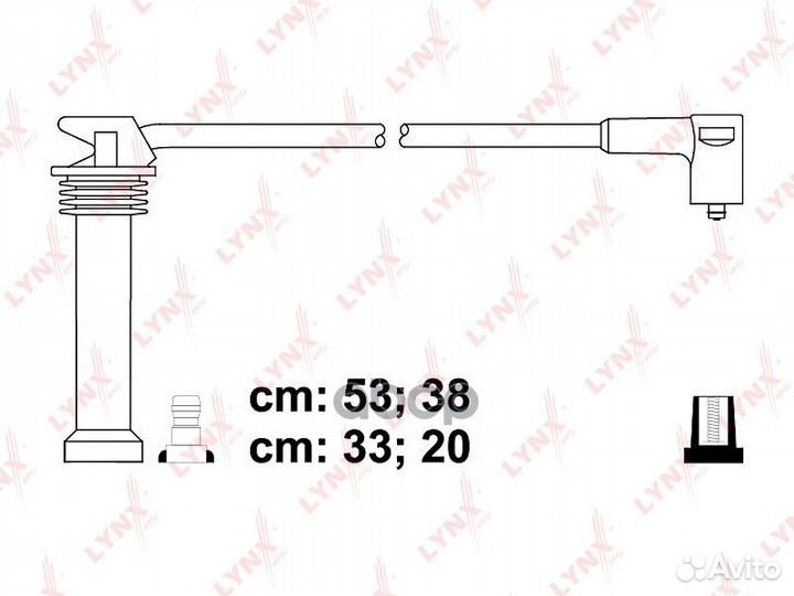 Комплект высоковольтных проводов (класс E) ford