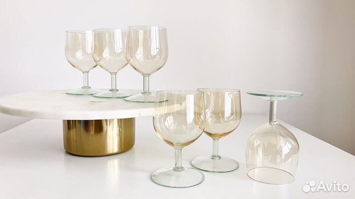 Фужеры рюмки Калининские СССР винтаж