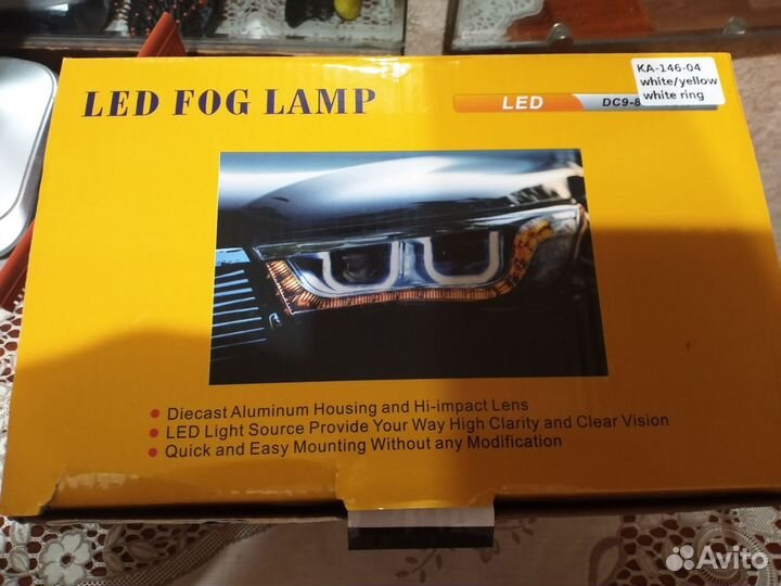 Противотуманные фары20w на Весту