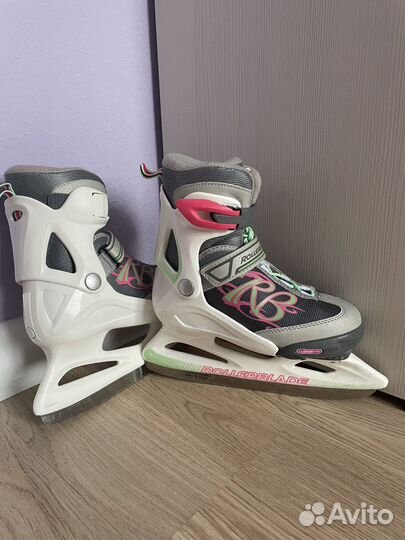 Коньки раздвижные rollerblade 32-37