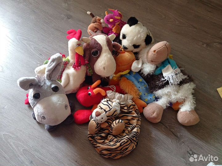 Мягкие игрушки пакетом