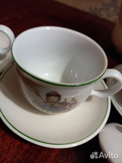 Кофейный сервиз керамика СССР