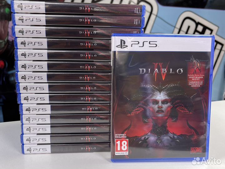 Diablo 4 ps5 диск (полностью на русском)