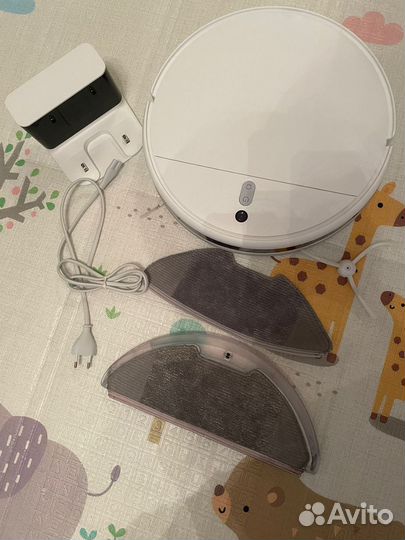 Робот пылесос xiaomi mi robot vacuum mop 2