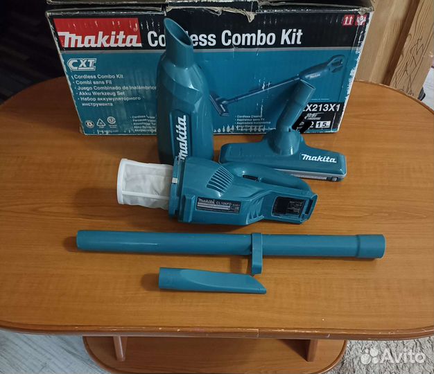 Аккумуляторный пылесос makita