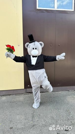 Белый мишка, Тедди. Ростовые куклы - поздравления