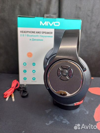 Блютуз наушники колонка 2в1 Mivo