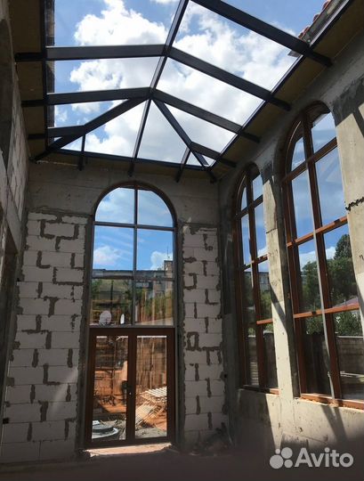 Алюминиевые окна двери балконы