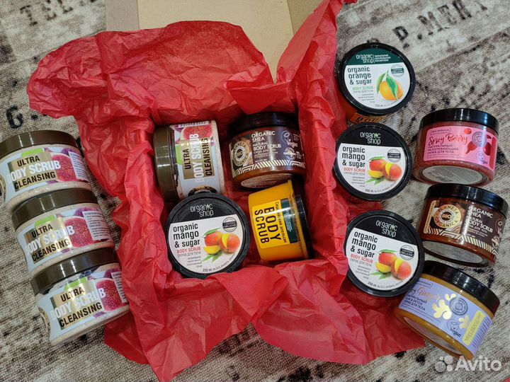 Подарочные наборы скраб для тела