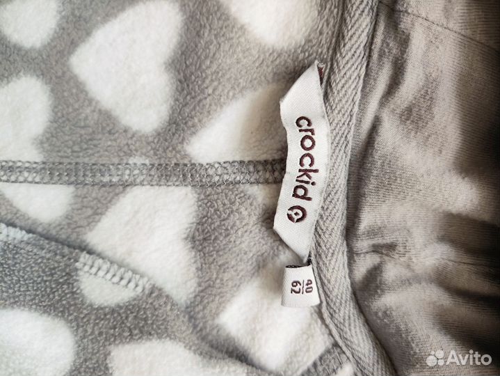 Комбинезон флисовый Crockid 62 р